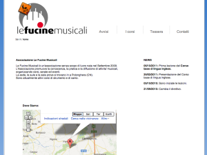 Sito Fucine Musicali